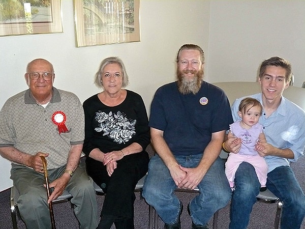 40. 5 поколений на одном фото