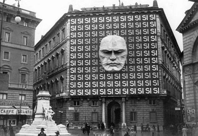 13. Mussolini's Fascist Headquarters in Rome