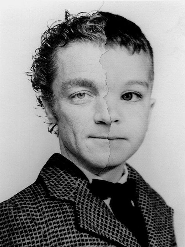 1. American photographer Bobby Neel Adams realized how much the portraits of himself at 36 and 6 years old looked alike.