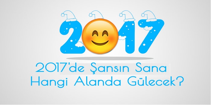 2017'de Şansın Sana Hangi Alanda Gülecek?