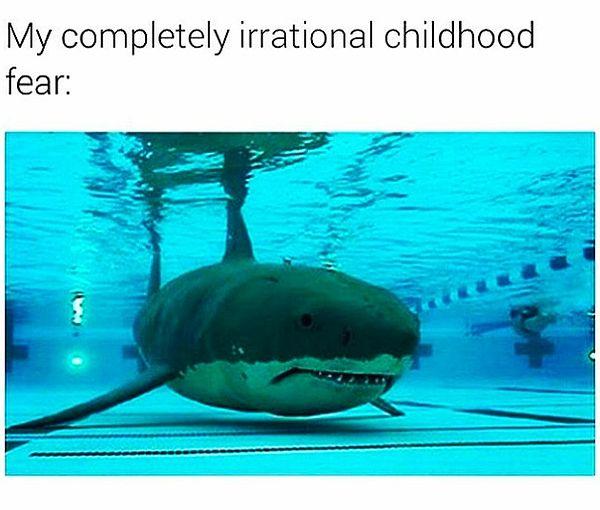 1. Thalassophobia might be something you had your whole life.