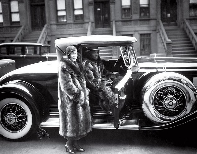 84. Couple In Raccoon Coats, James Vanderzee, 1932