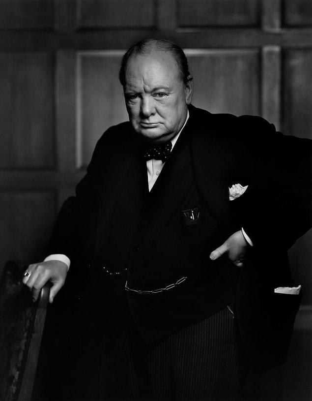 64. Winston Churchill, Yousuf Karsh, 1941