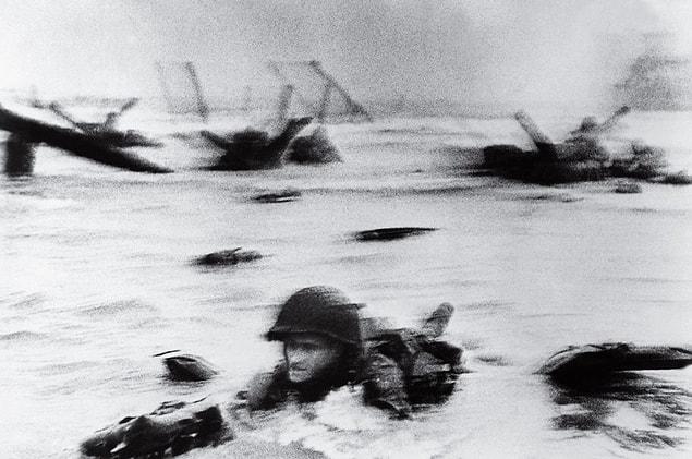 30. D-Day, Robert Capa, 1944