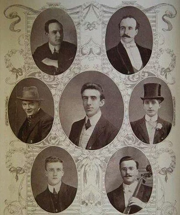 12. Те самые музыканты, которые играли на "Титанике" до последнего, пока он не затонул.