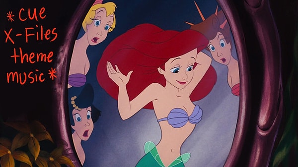 13. Чтобы зеркало отражало, нужна амальгама ртути. Как эти русалки обрабатывают серебряную руду, чтобы сделать зеркала? Дисней многое не договаривает, однако...