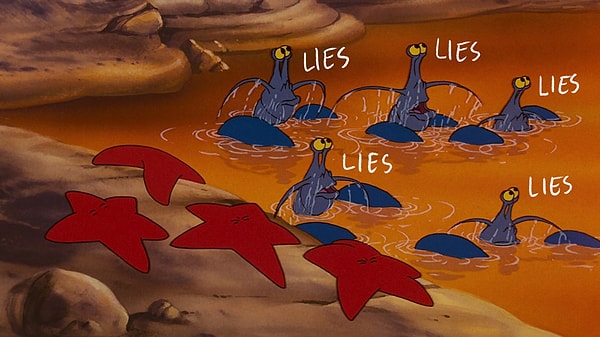 17. Предположительно, только 1 из двух миллионов лобстеров - синий. Это просто безумие! Дисней, вам слово