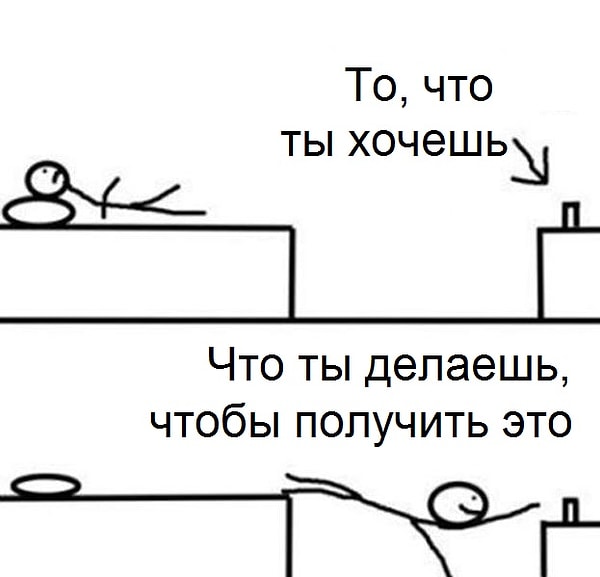 4. Вставать с постели ВСЕГДА лень