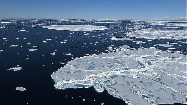 10. There is no land at the North Pole; it only consists of ice layers over the sea.