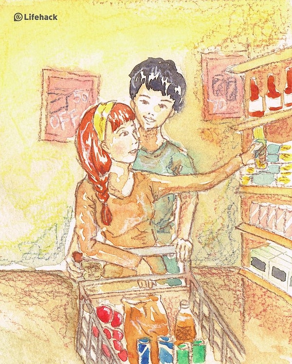 3. Поход за продуктами может быть романтичен, если ты делаешь это с правильным человеком