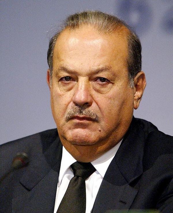 Grupuo Carso'nun Meksikalı sahibi Carlos Slim Helu, net servet: 50 milyar dolar