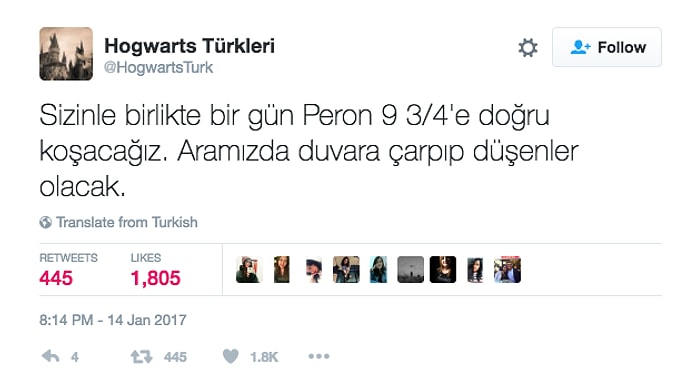 Harry Potter Hayranlığını Mizahla Harmanlayan Hogwarts Türkleri Hesabından 15 Paylaşım