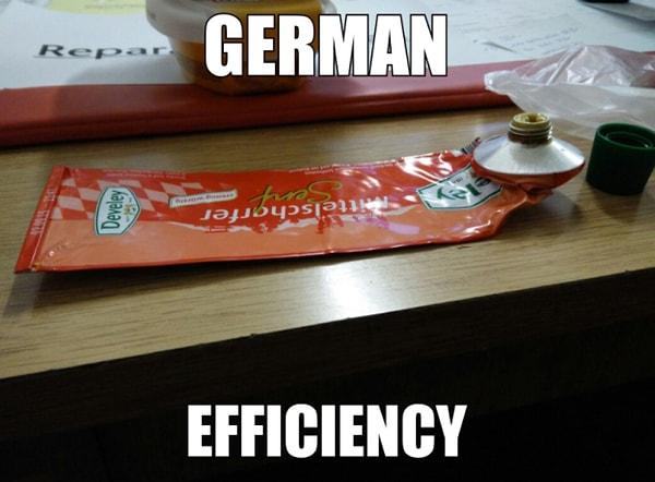 1. Alman verimliliği: