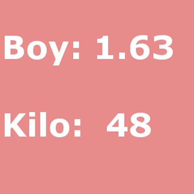 Boy 1.63 Kilo: 48