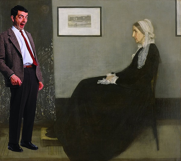 6. Мать Уистлера (Уистлер) + Мистер Бин