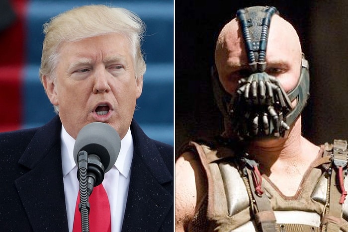 Donald Trump Açılış Konuşmasında Gotham'ın Kötü Karakteri Bane'den Alıntı Yaptı