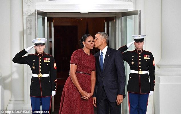 Meanwhile, the relationship between Barack and Michelle Obama is just as perfect as it appears based on their body language said Wood.