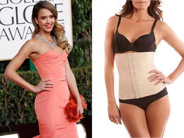3. Jessica Alba, mother of Haven and Honor, did mean serious business to get rid of her baby weight.