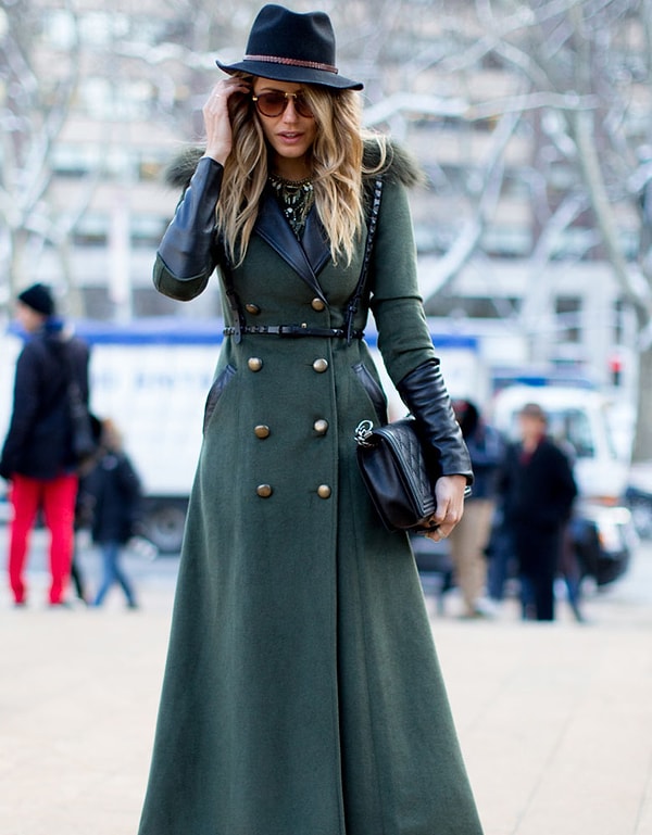 1. Удлинённое пальто