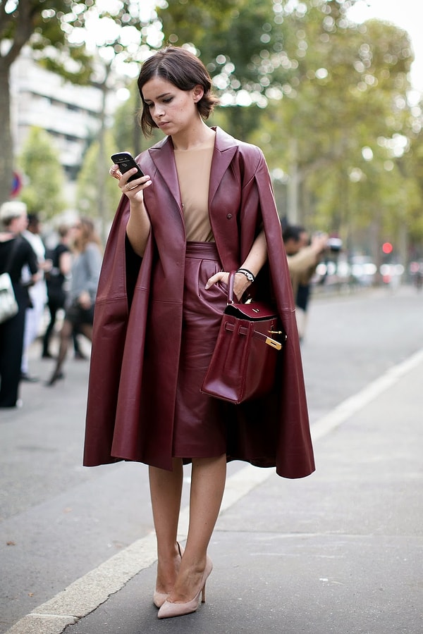 4. Хит сезона: КОЖАНОЕ пальто!