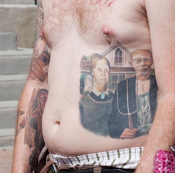 26. "Американская готика", Грант Вуд