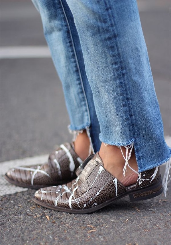 5. А также с обувью на низком ходу.