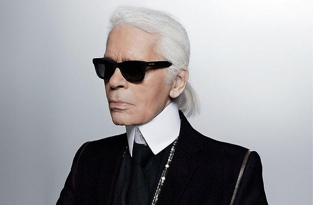 1. Karl Lagerfeld is one of the most talented fashion designers of the century. He is the head creative director of Fendi and Chanel.