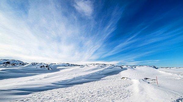 10. Dünya'nın en büyük çölü Sahra değil, Antartika.