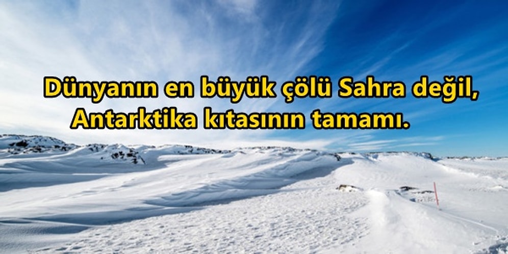 Dünya İle İlgili Coğrafya Bilginizi Baştan Aşağı Sorgulatacak 19 Çılgın Gerçek