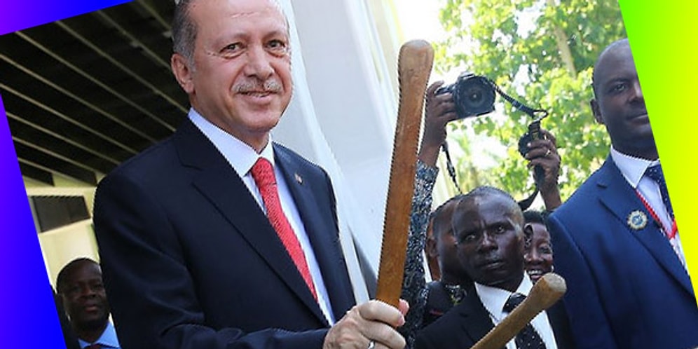 Tanzanya'da Tamtam Çalan Cumhurbaşkanı Erdoğan'a Yapılmış En Komik 9 Monte