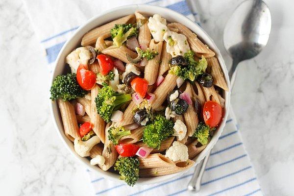 6. Brokoli ve kepekli makarna diyeti sevmenize neden olacak!