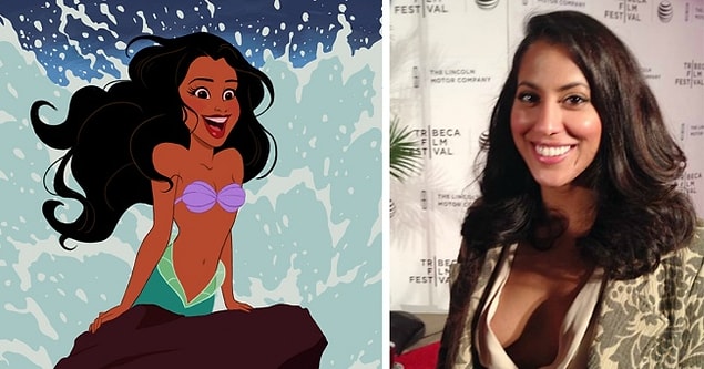 10. Bu adam sevgililer gününde sevgilisini Disney prensesi olarak çizmiş.