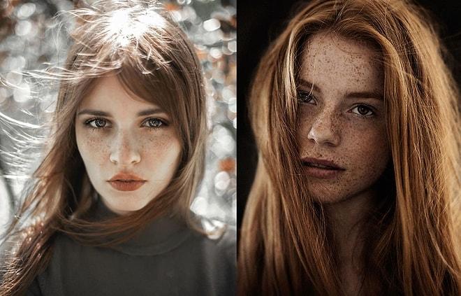 15 Etkileyici Fotoğrafla Çilli ve Kızıl Saçlı Kadınların Büyüleyici Güzelliği