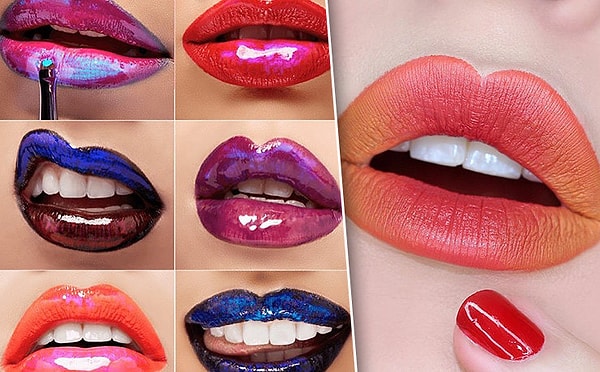 4. Ваш макияж станет восхитителен с нанесением этой голографической помады.