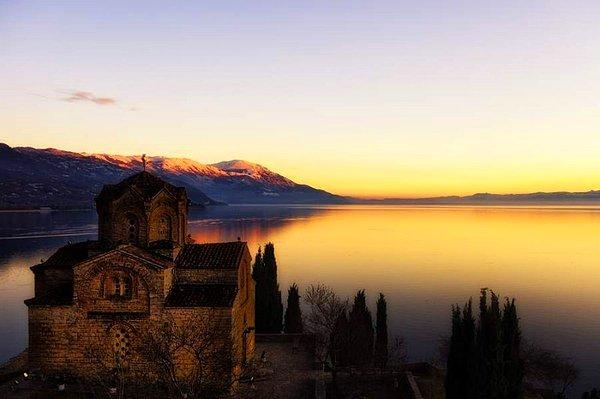 8. Ohrid Gölü, Makedonya