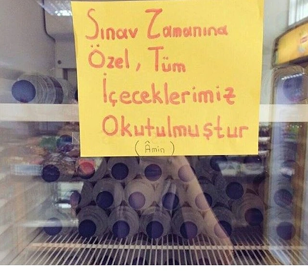 Müşterisini düşünen esnaf gibi esnaf.