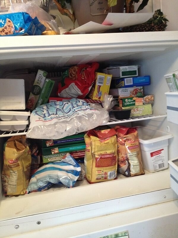 8. Ваша морозилка заполнена замороженной едой