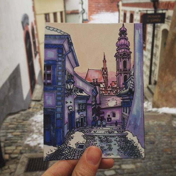 11. Český Krumlov, Çek Cumhuriyeti