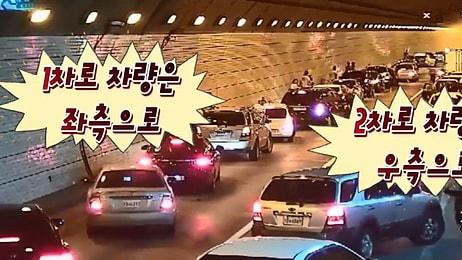 Güney Kore'de Tünelde Kaza Meydana Gelirse Ne Olur?