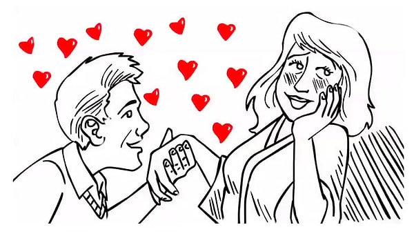 Он/она любит вас как сумасшедший/сумасшедшая!