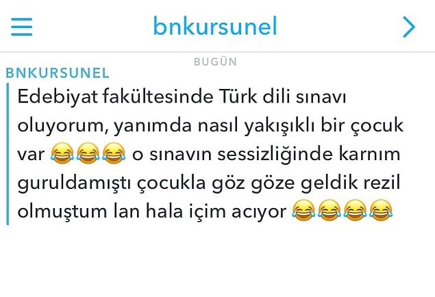 Yakışıklı çocuğun dikkatini midenle çekmeye çalışmayacaktııın! 😅