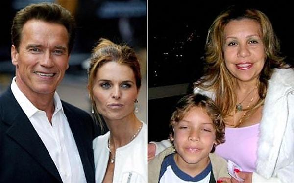 8. Arnold Schwarzenegger 1986-2011 yılları arasında Maria Shriver ile evliydi. 2011 yılında başkasından bir oğlu olduğu ortaya çıktı.