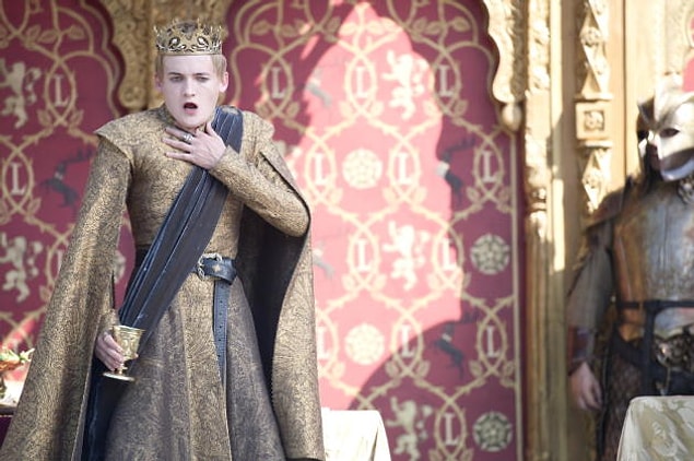 15. And when it comes to men, Joffrey had the most costumes.