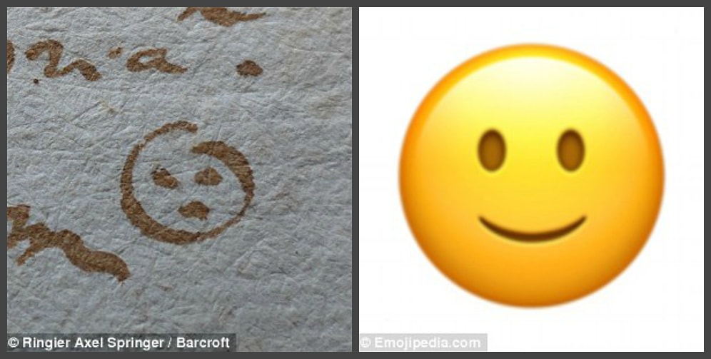 Словацкие инженеры обнаружили первый в мире смайлик возрастом 382 года