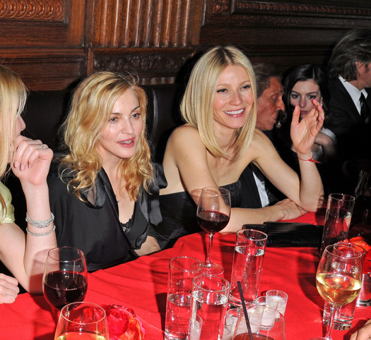 7. Мадонна и Гвинет Пэлтроу