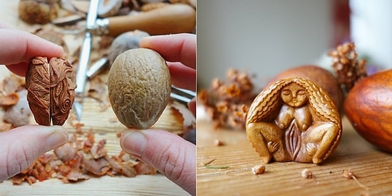 Avokado Çekirdeğinden Yaptığı Heykellerle Harikalar Yaratan Jan Campbell ile Tanışın!