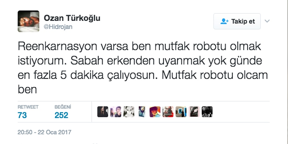 Reenkarnasyonla İlgili Düşüncelerini Twitter Üzerinden Mizahla Harmanlamış 15 Kişi