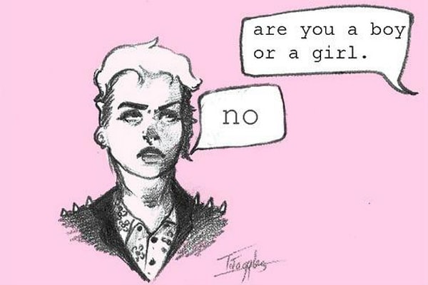 Intersex individuals may be raised as “boys” or “girls” by their families, but they can identify themselves with other genders later in life.