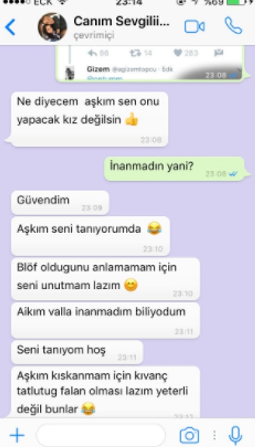 Eniştenin özgüveni Everest'e çıkmış. Tebrik ediyoruz. 👏
