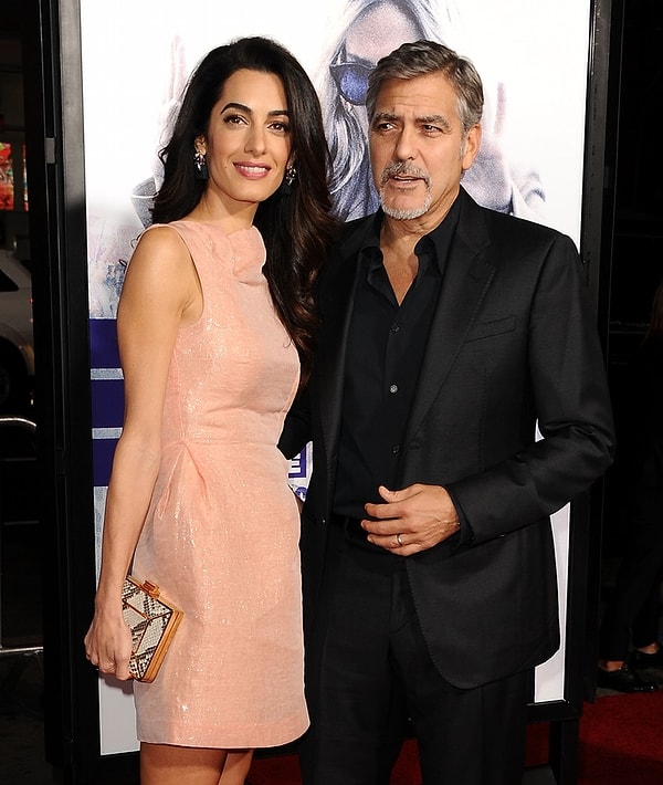 2. А теперь и Джордж Клуни и его жена Амаль заявили, что они собираются получить «два по цене одного».